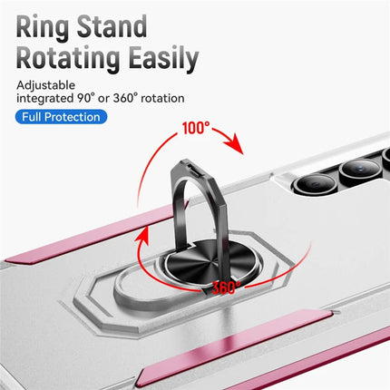 For Samsung Galaxy A05s 4G Case Military Grade Ring Kickstand PC+TPU Phone Cover