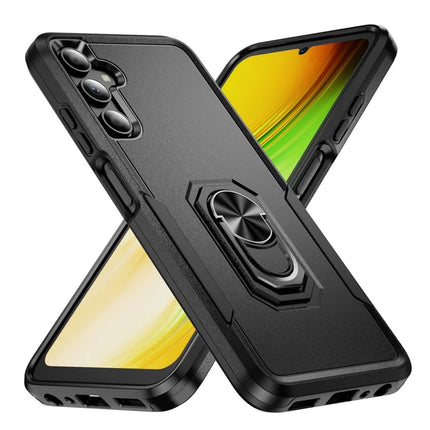 For Samsung Galaxy A05s 4G Case Military Grade Ring Kickstand PC+TPU Phone Cover