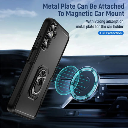 For Samsung Galaxy A05s 4G Case Military Grade Ring Kickstand PC+TPU Phone Cover