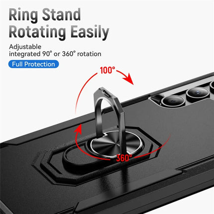 For Samsung Galaxy A05s 4G Case Military Grade Ring Kickstand PC+TPU Phone Cover