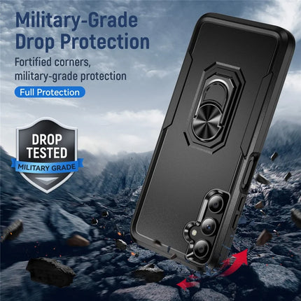 For Samsung Galaxy A05s 4G Case Military Grade Ring Kickstand PC+TPU Phone Cover