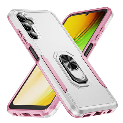 For Samsung Galaxy A06s Case Military Grade Ring Kickstand PC + TPU Phone Cover