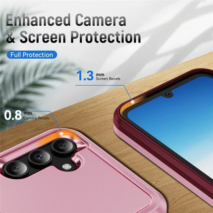 For Samsung Galaxy A15 5G / A15 4G Case Military Grade Ring Kickstand PC+TPU Phone Cover