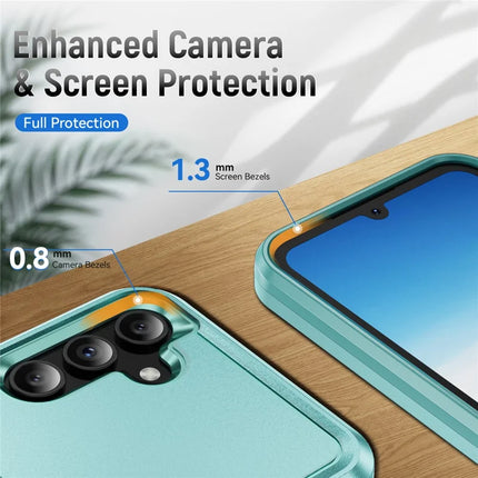 For Samsung Galaxy A15 5G / A15 4G Case Military Grade Ring Kickstand PC+TPU Phone Cover