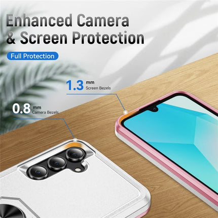 For Samsung Galaxy A16 5G  /  4G Case Military Grade Ring Kickstand PC + TPU Phone Cover