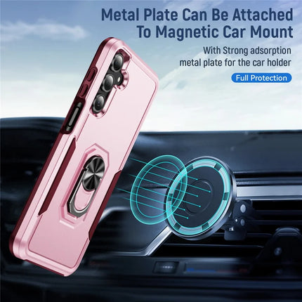 For Samsung Galaxy A16 5G  /  4G Case Military Grade Ring Kickstand PC + TPU Phone Cover