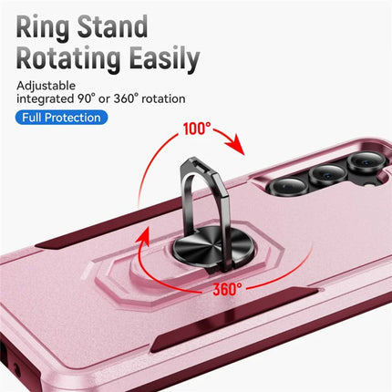 For Samsung Galaxy A16 5G  /  4G Case Military Grade Ring Kickstand PC + TPU Phone Cover