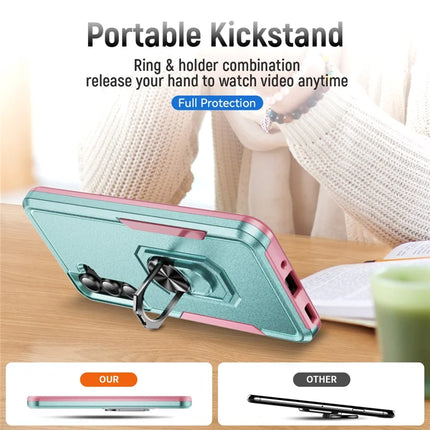 For Samsung Galaxy A16 5G  /  4G Case Military Grade Ring Kickstand PC + TPU Phone Cover