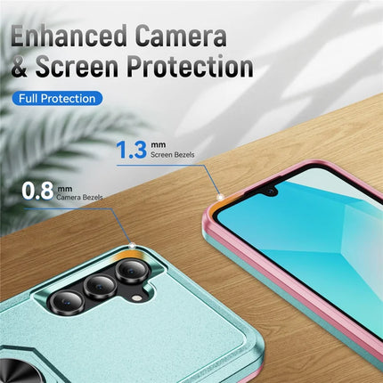For Samsung Galaxy A16 5G  /  4G Case Military Grade Ring Kickstand PC + TPU Phone Cover