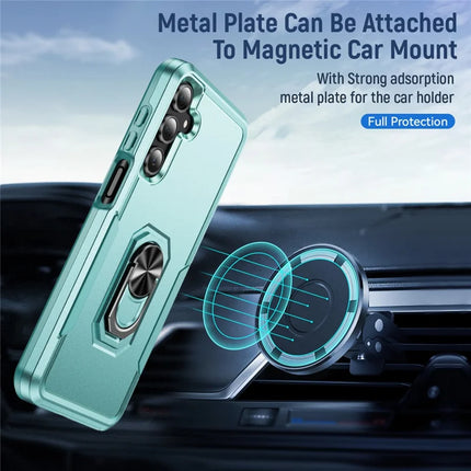For Samsung Galaxy A16 5G  /  4G Case Military Grade Ring Kickstand PC + TPU Phone Cover