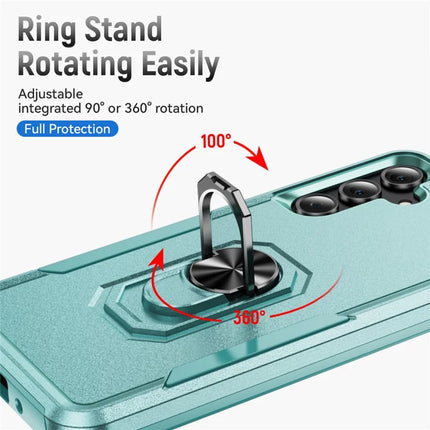 For Samsung Galaxy A16 5G  /  4G Case Military Grade Ring Kickstand PC + TPU Phone Cover