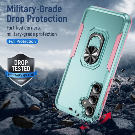 For Samsung Galaxy A55 5G  /  A35 5G Case Military Grade Ring Kickstand PC + TPU Phone Cover