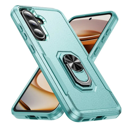 For Samsung Galaxy A56 5G Case Military Grade Ring Kickstand PC + TPU Phone Cover