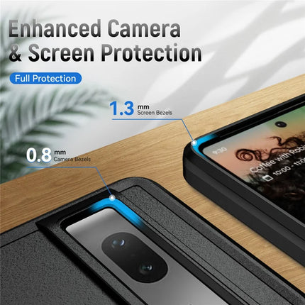 For Google Pixel 7 5G Case Military Grade Ring Kickstand PC+TPU Phone Cover