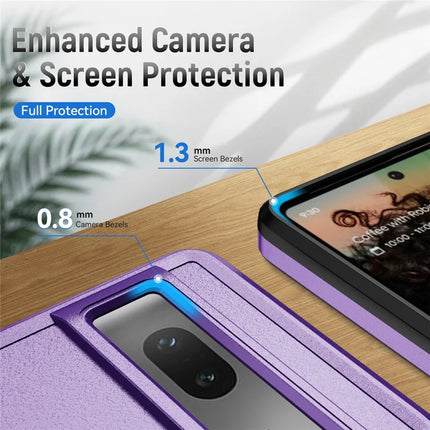 For Google Pixel 7 5G Case Military Grade Ring Kickstand PC+TPU Phone Cover