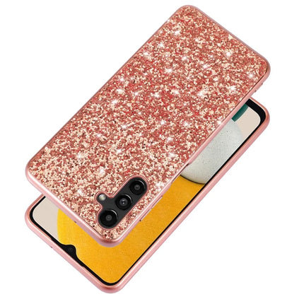 For Samsung Galaxy A36 5G Case TPU + PC Sparkling Glitter Phone Back Cover