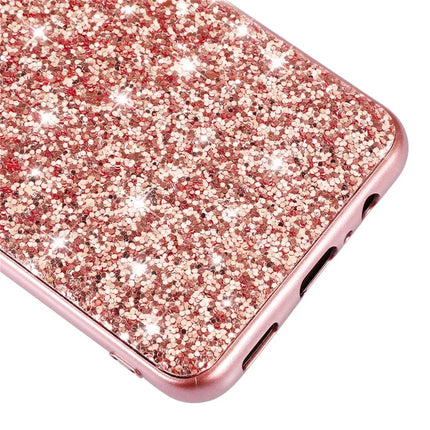 For Samsung Galaxy A36 5G Case TPU + PC Sparkling Glitter Phone Back Cover