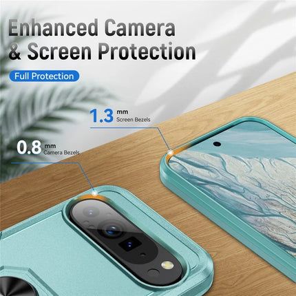 For Google Pixel 9 Pro XL Case Military Grade Ring Kickstand PC + TPU Phone Cover
