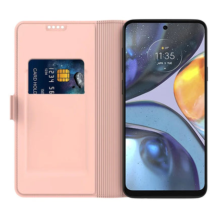 For Motorola Moto G55 5G Case Shockproof TPU Inner Shell Leather Phone Cover Card Slot