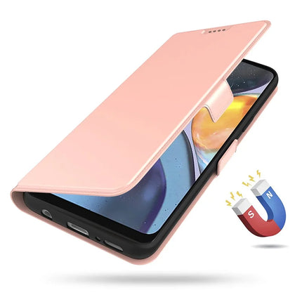 For Motorola Moto G55 5G Case Shockproof TPU Inner Shell Leather Phone Cover Card Slot
