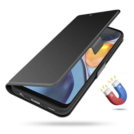 For Motorola Moto G35 5G Case Shockproof TPU Inner Shell Leather Phone Cover Card Slot