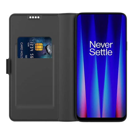 For Oneplus 13 Case Shockproof TPU Inner Shell Leather Phone Cover Card Slot