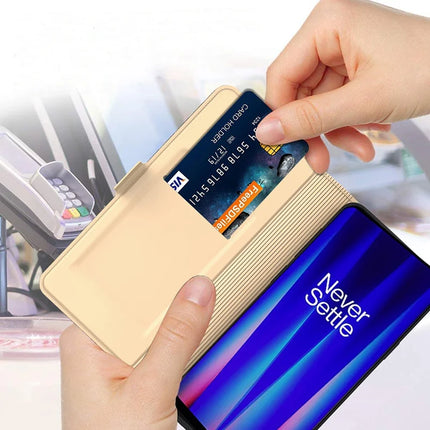 For Oneplus 13 Case Shockproof TPU Inner Shell Leather Phone Cover Card Slot