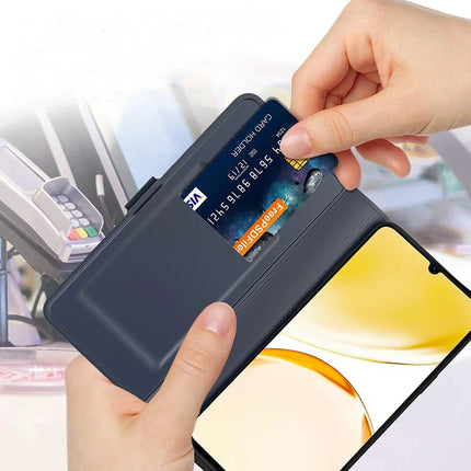 For Realme 14 Pro+ 5G Case Shockproof TPU Inner Shell Leather Phone Cover Card Slot