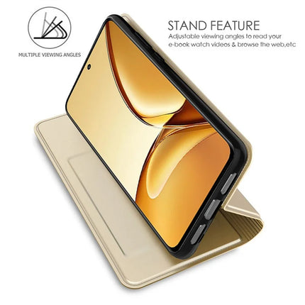 For Realme 14 Pro+ 5G Case PU Leather Phone Cover with Card Holder Stand Magnetic Closure