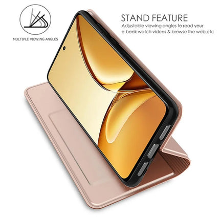 For Realme 14 Pro+ 5G Case PU Leather Phone Cover with Card Holder Stand Magnetic Closure
