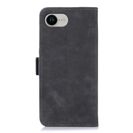 ABEEL For iPhone 16e Case Flip Wallet with Stand Retro Leather Phone Cover
