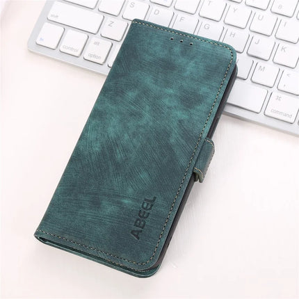 ABEEL For iPhone 16e Case Flip Wallet with Stand Retro Leather Phone Cover