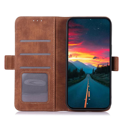 ABEEL For iPhone 16e Case Flip Wallet with Stand Retro Leather Phone Cover