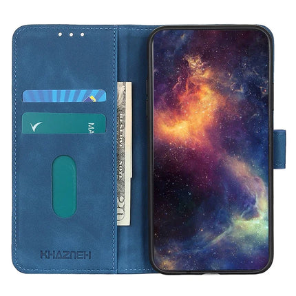 KHAZNEH For iPhone 16e Case PU Leather Retro Texture Phone Cover