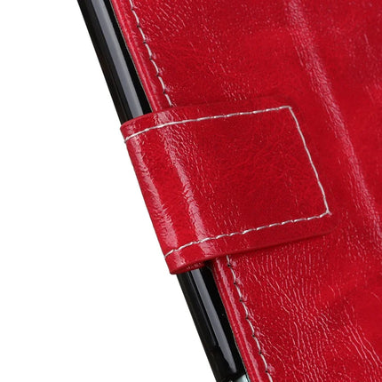 For iPhone 16e Case Wallet Leather Phone Cover Crazy Horse Texture