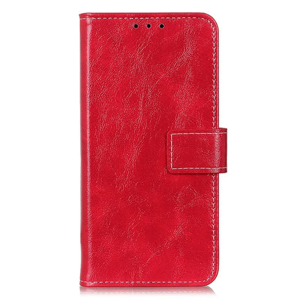 For iPhone 16e Case Wallet Leather Phone Cover Crazy Horse Texture