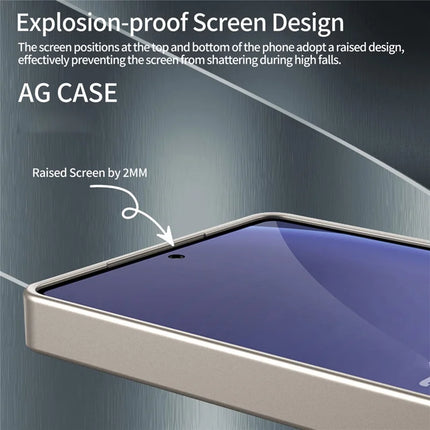 For Samsung Galaxy S23 Ultra Case Circuit Pattern AG Matte Skin Touch PC + TPU Phone Back Cover