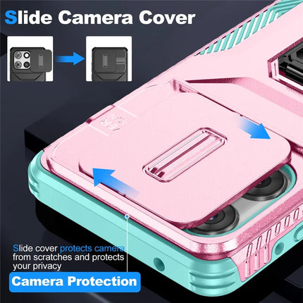 For Motorola Moto G Stylus 5G (2025) Case Camshield Kickstand TPU + PC Anti-Slip Phone Cover