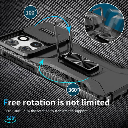 For Motorola Moto G Stylus 5G (2025) Case Camshield Kickstand TPU + PC Anti-Slip Phone Cover
