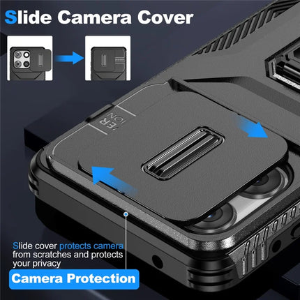 For Motorola Moto G Stylus 5G (2025) Case Camshield Kickstand TPU + PC Anti-Slip Phone Cover