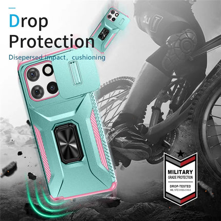 For Motorola Moto G Stylus 5G (2025) Case Camshield Kickstand TPU + PC Anti-Slip Phone Cover