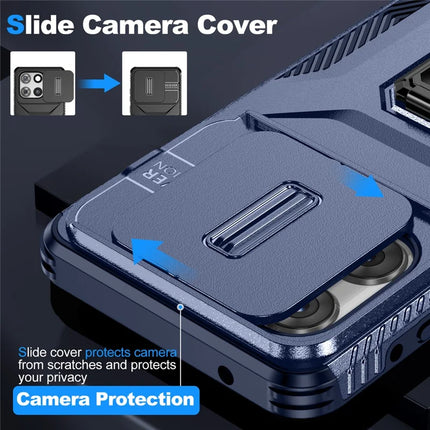 For Motorola Moto G Stylus 5G (2025) Case Camshield Kickstand TPU + PC Anti-Slip Phone Cover