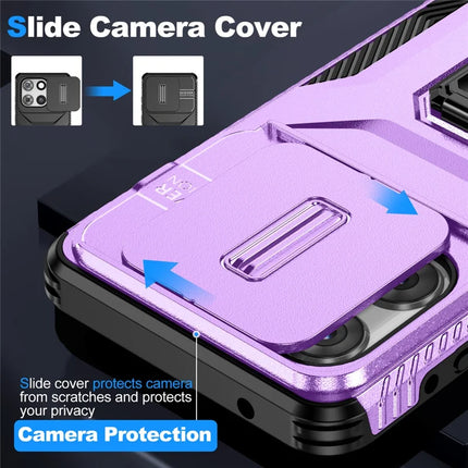 For Motorola Moto G Stylus 5G (2025) Case Camshield Kickstand TPU + PC Anti-Slip Phone Cover