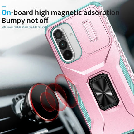 For Samsung Galaxy A56 5G / A36 5G Case Camshield Kickstand TPU+PC Anti-Slip Phone Cover