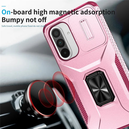 For Samsung Galaxy A56 5G / A36 5G Case Camshield Kickstand TPU+PC Anti-Slip Phone Cover