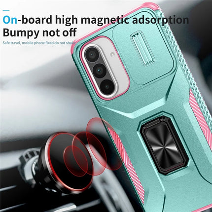 For Samsung Galaxy A56 5G / A36 5G Case Camshield Kickstand TPU+PC Anti-Slip Phone Cover