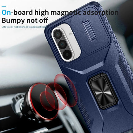 For Samsung Galaxy A56 5G / A36 5G Case Camshield Kickstand TPU+PC Anti-Slip Phone Cover