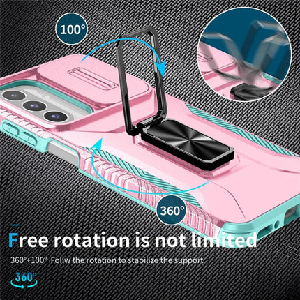 For Samsung Galaxy A26 5G Case Camshield Kickstand TPU+PC Anti-Slip Phone Cover