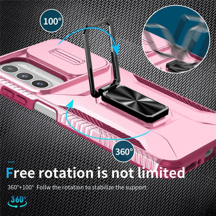 For Samsung Galaxy A26 5G Case Camshield Kickstand TPU+PC Anti-Slip Phone Cover