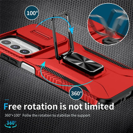 For Samsung Galaxy A26 5G Case Camshield Kickstand TPU+PC Anti-Slip Phone Cover